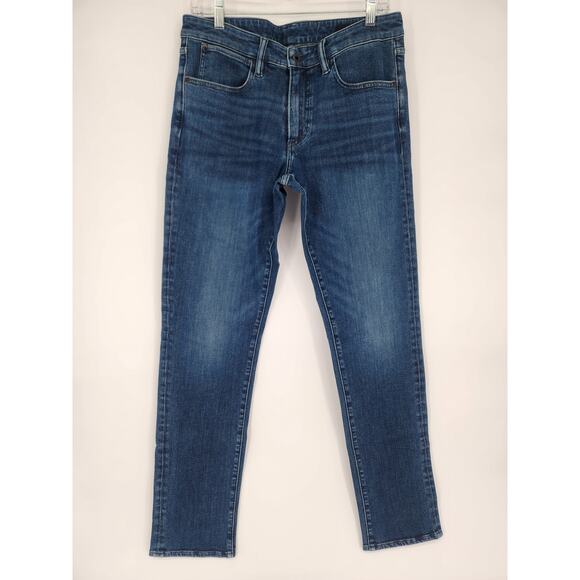 Bonobos Men's Inkblot Blue Tailored Fit Jeans Size 32×32 - Picture 2 of 10